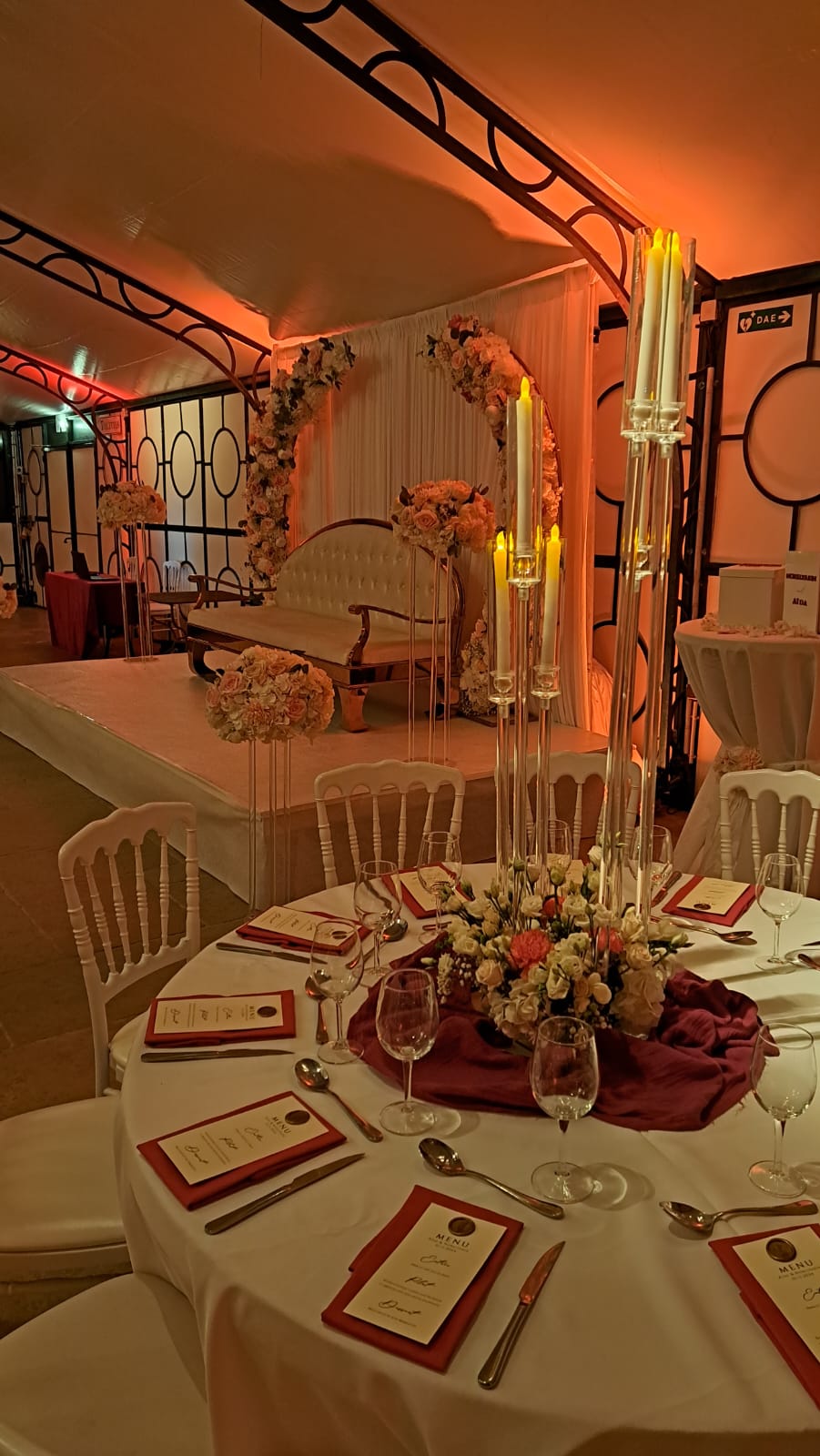 Centre de table floral